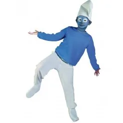 Party Fiesta Blaues Zwergenkostüm