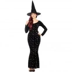 Party Fiesta Deluxe Schwarze Magie Ouija Hexenkostüm Schwarz Mit Kleid Un