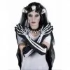 Party Fiesta Kit Skelett (Haarreif, Handschuhe, Halskette)