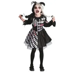 Party Fiesta Kostüm Böser Harlekinin -Horrorkostüme – Halloween Verkäufe kostum boser harlekinin 4