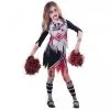 Party Fiesta Kostüm Cheerleader-Captain Zombie Für Mädchen -Horrorkostüme – Halloween Verkäufe kostum cheerleader captain zombie fur madchen