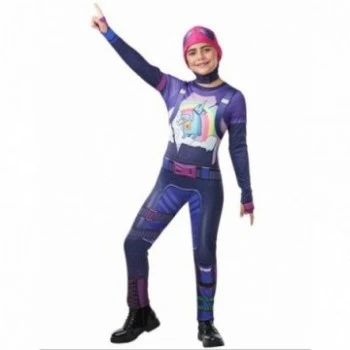 Party Fiesta Kostüm Fortnite Brite Bomber Für Mädchen 3 Party Fiesta Kostüm Fortnite Brite Bomber Für Mädchen