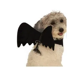 Party Fiesta Kostüm Haustier Schwarze Flügel (M)