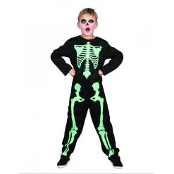 Party Fiesta Kostüm Skelett Glow