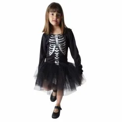 Party Fiesta Kostüm Skelett Tutu