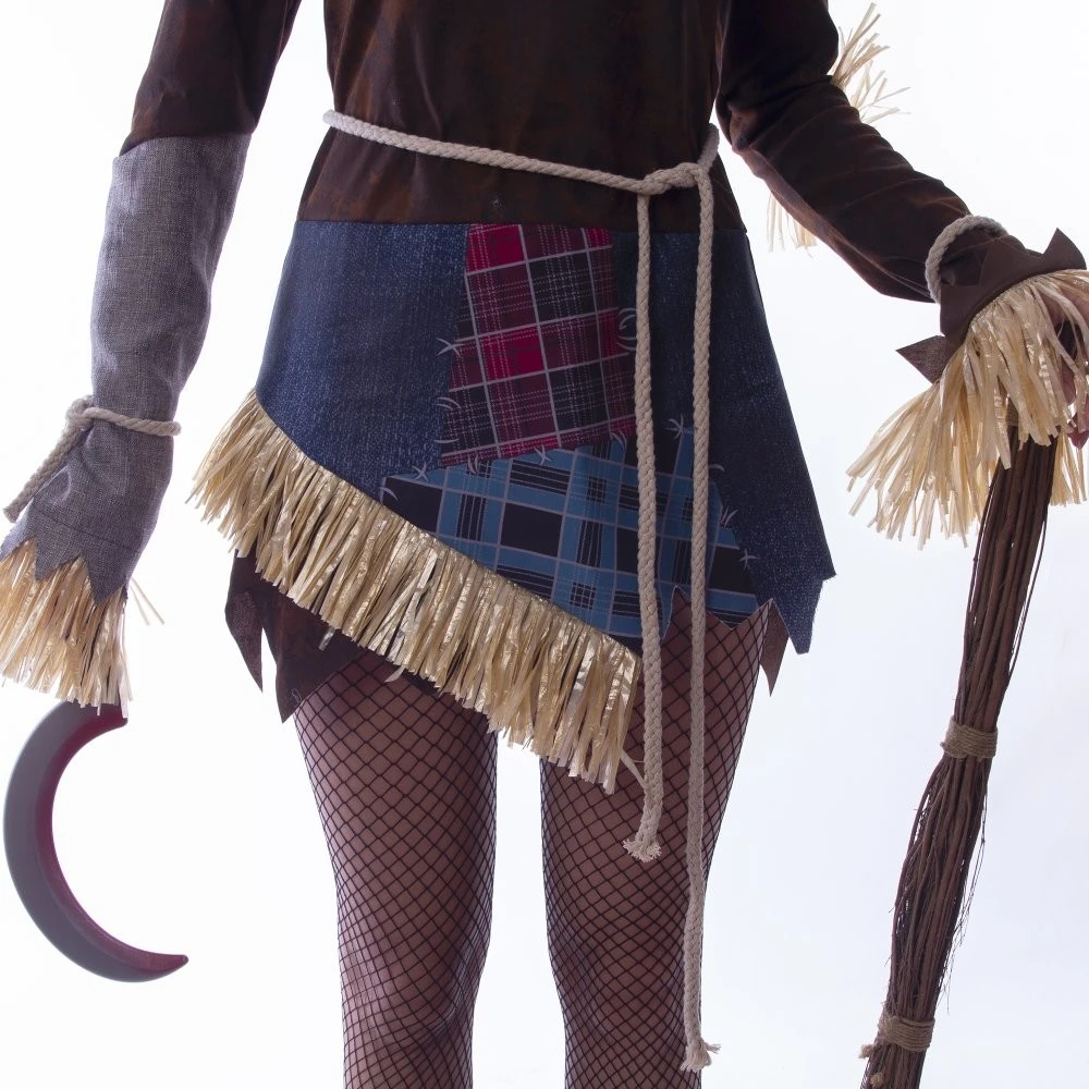 Party Fiesta Kostüm Vogelscheuche Frau 6 Party Fiesta Kostüm Vogelscheuche Frau – Bild 4