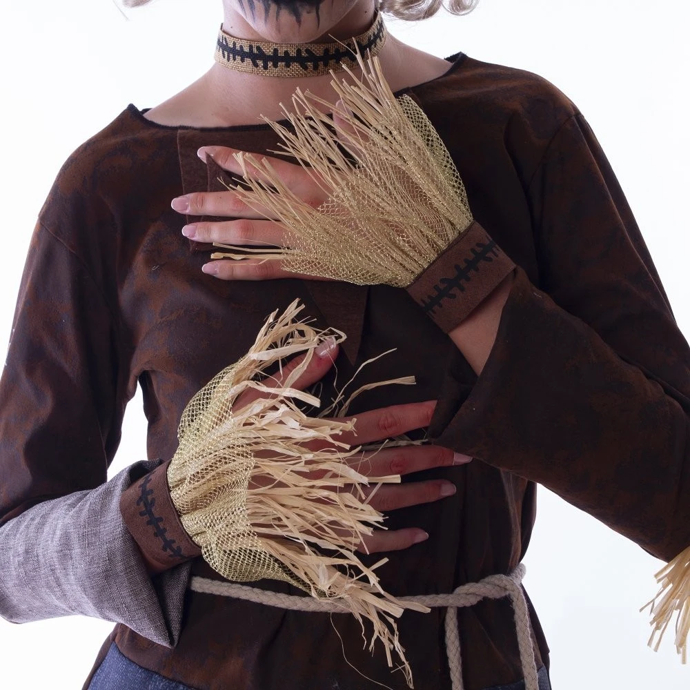 Party Fiesta Kostüm Vogelscheuche Frau 8 Party Fiesta Kostüm Vogelscheuche Frau – Bild 6