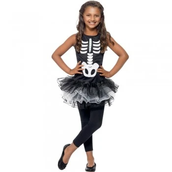 Party Fiesta Skelettkostüm Mit Tutu (5-6) 3 Party Fiesta Skelettkostüm Mit Tutu (5-6)